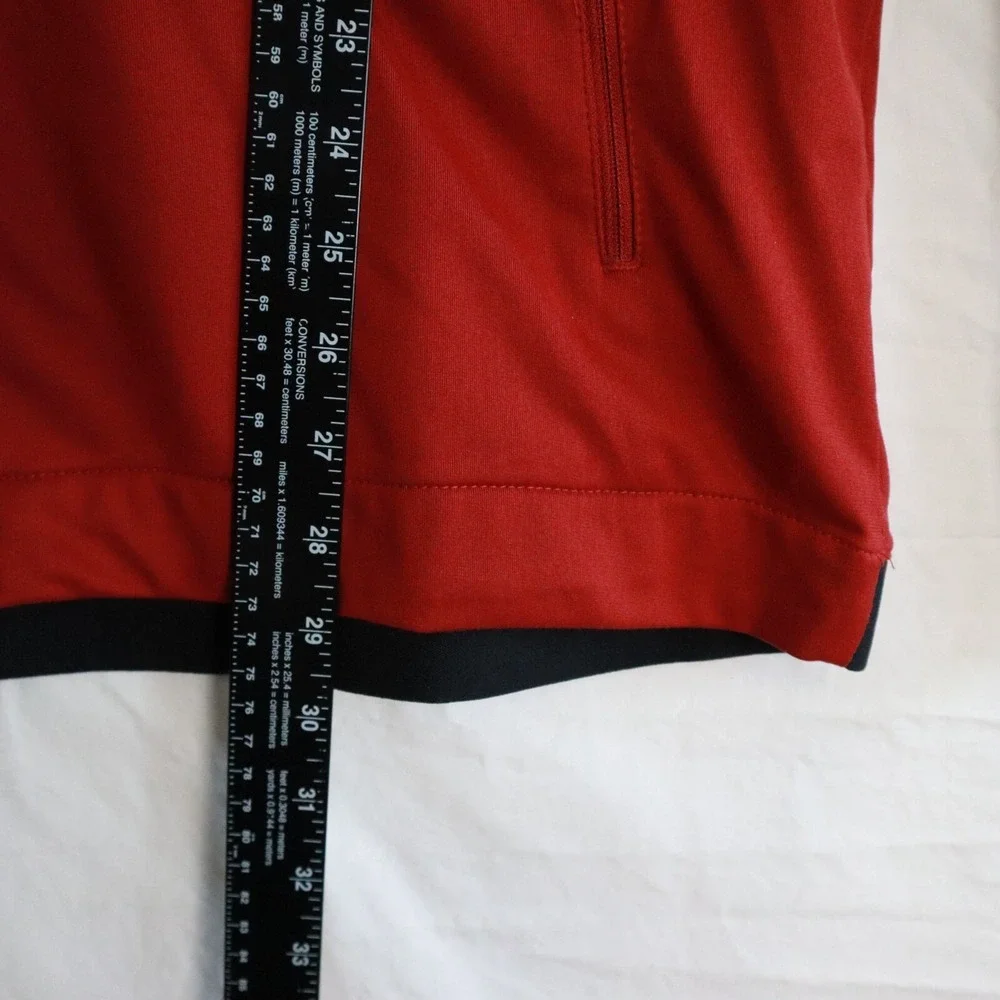 Alabama‎ Crimson Tide Jacket Mens Large Nike Dri-Fit Activewear Red Long Sleeve